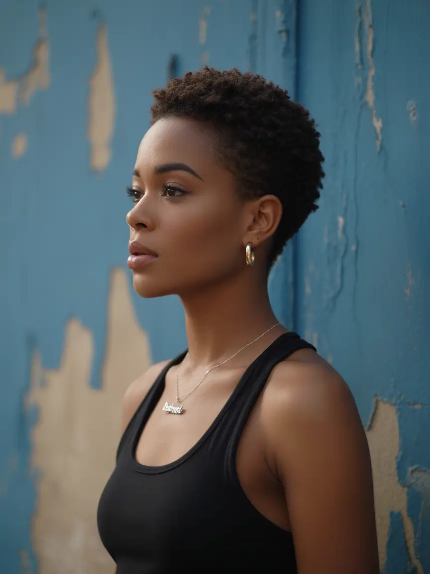 Tapered Texture with Natural Grace