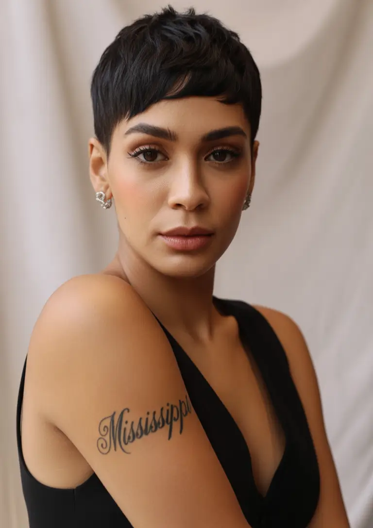 The Power Pixie: Sculpted and Sharp