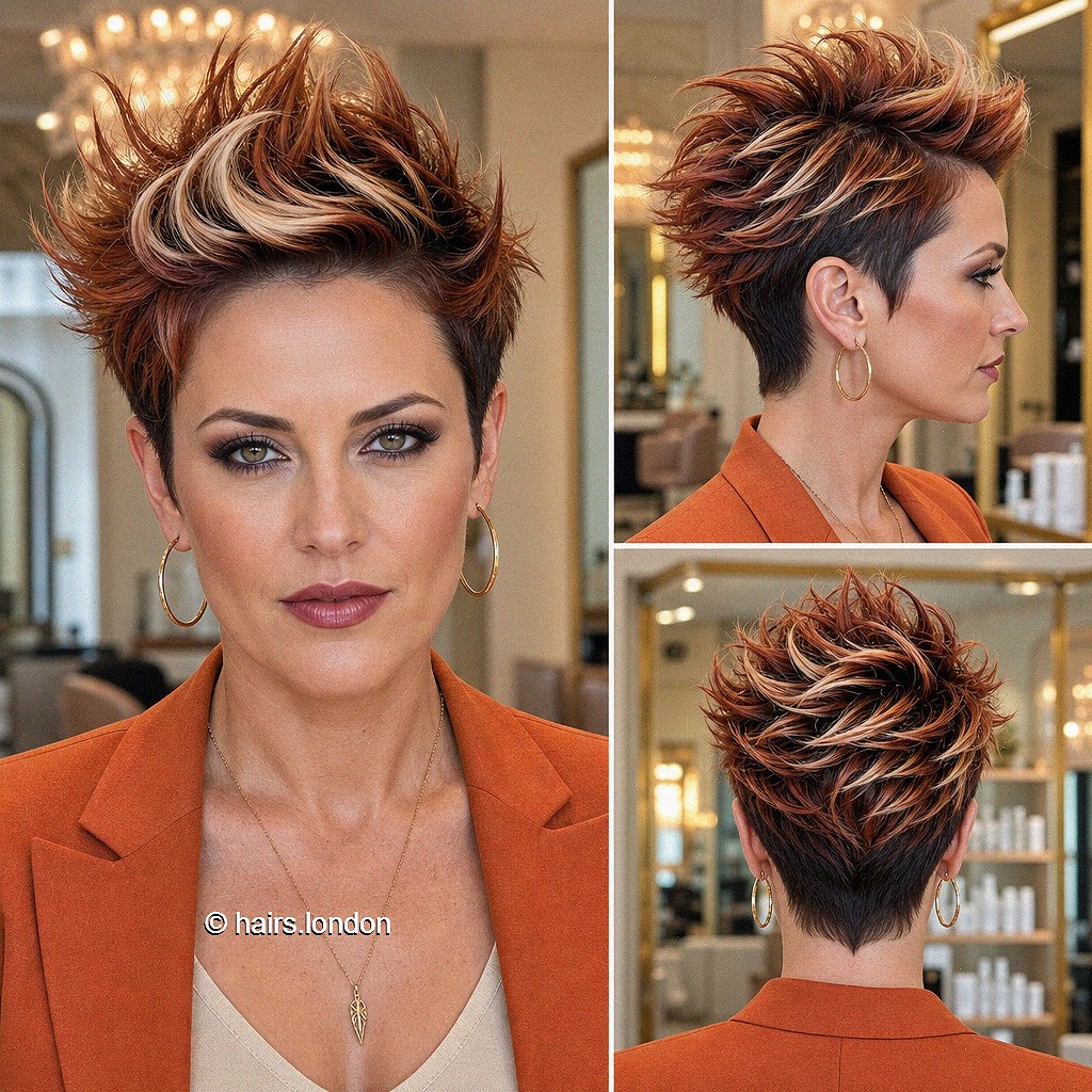 Amber Quiff Pixie