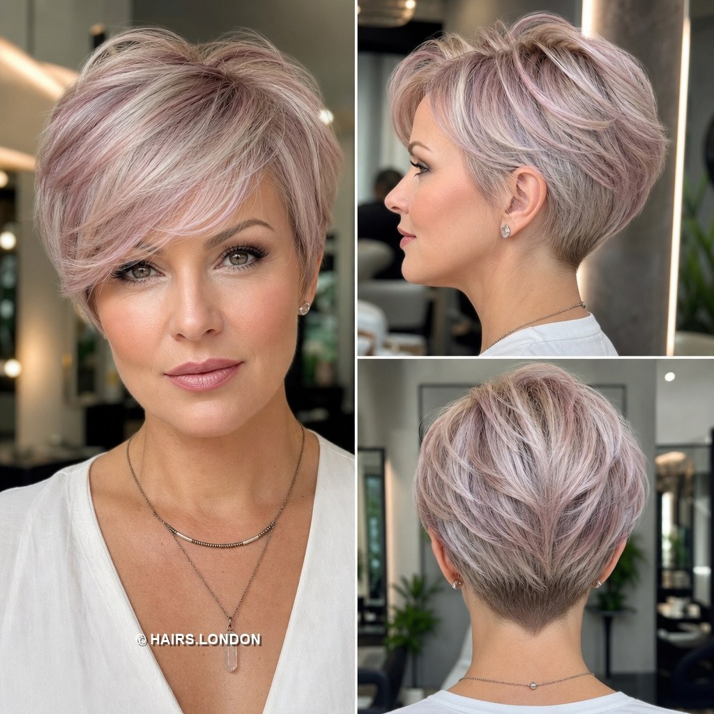Blush Blonde Pixie