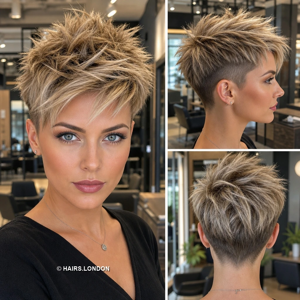 Champagne Tapered Pixie