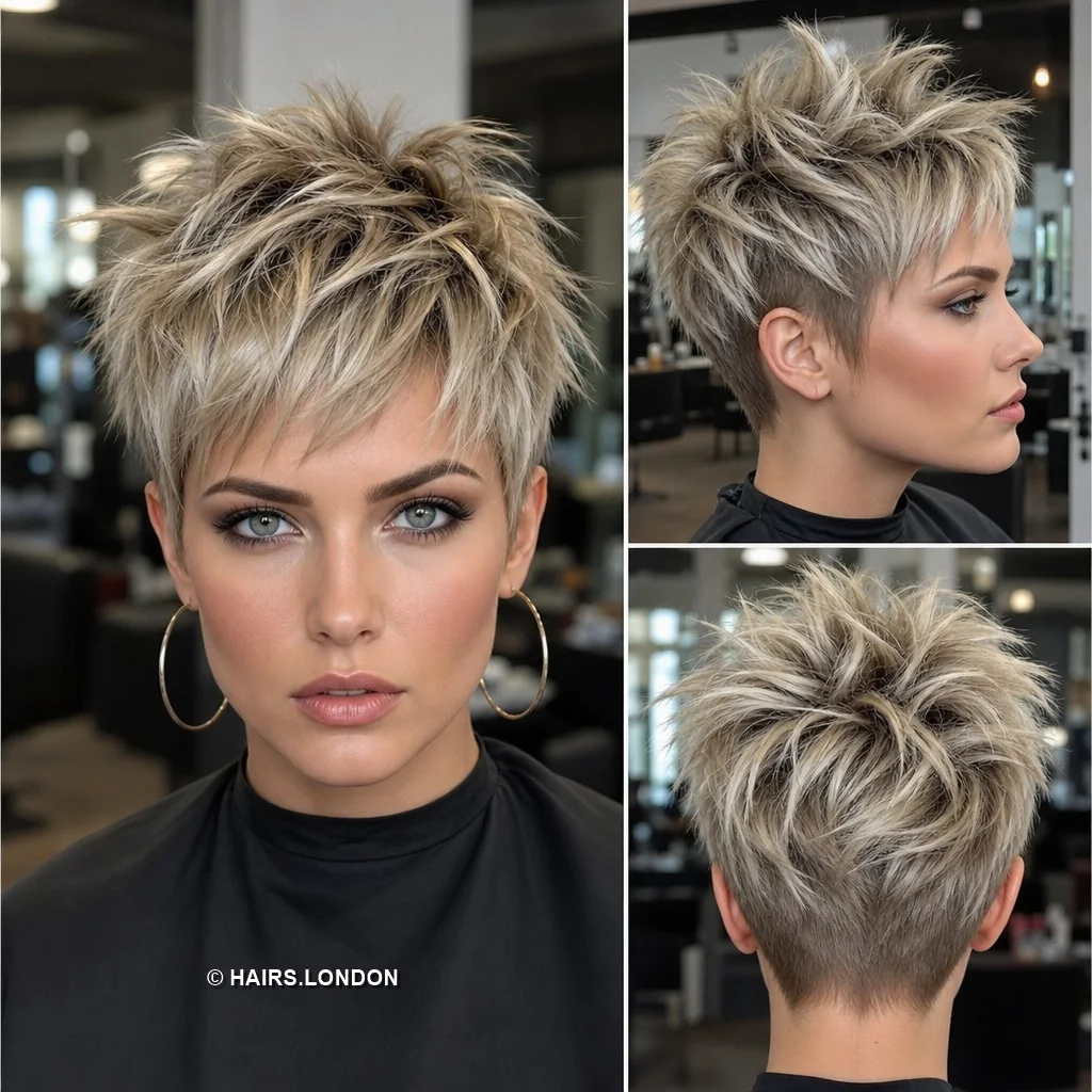 Champagne Tousled Pixie