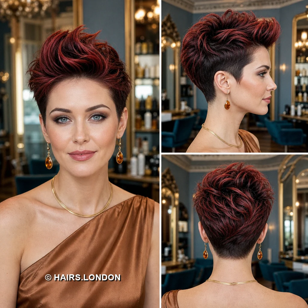 Cherry Sculpted Pixie