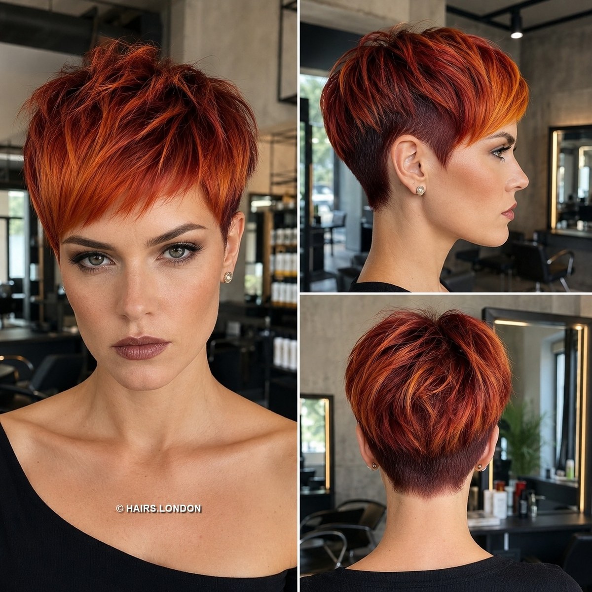 Cinnamon Cropped Pixie