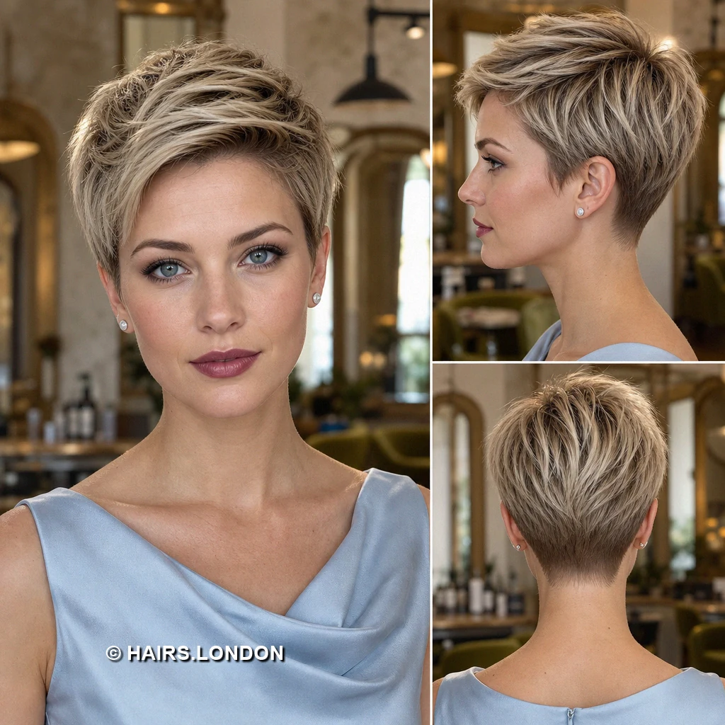 20 Textured Pixie Haircuts with Bold Color and Modern Shape Copper Choppy Pixie