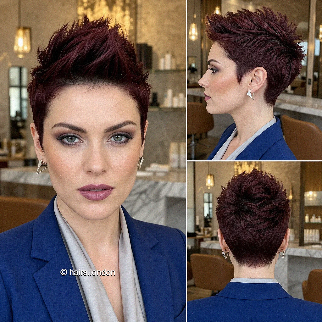 Garnet Spiky Pixie