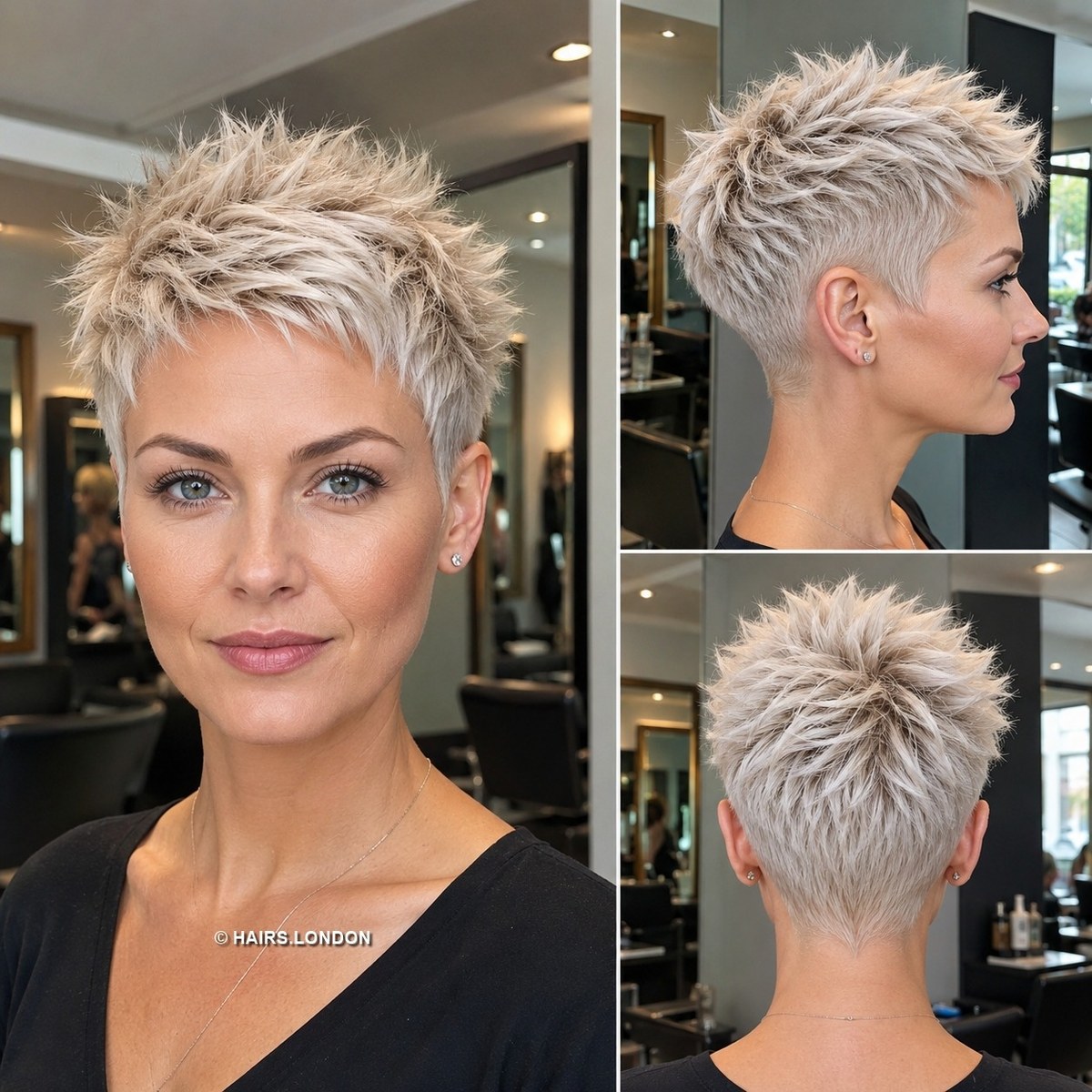 Ivory Textured Pixie