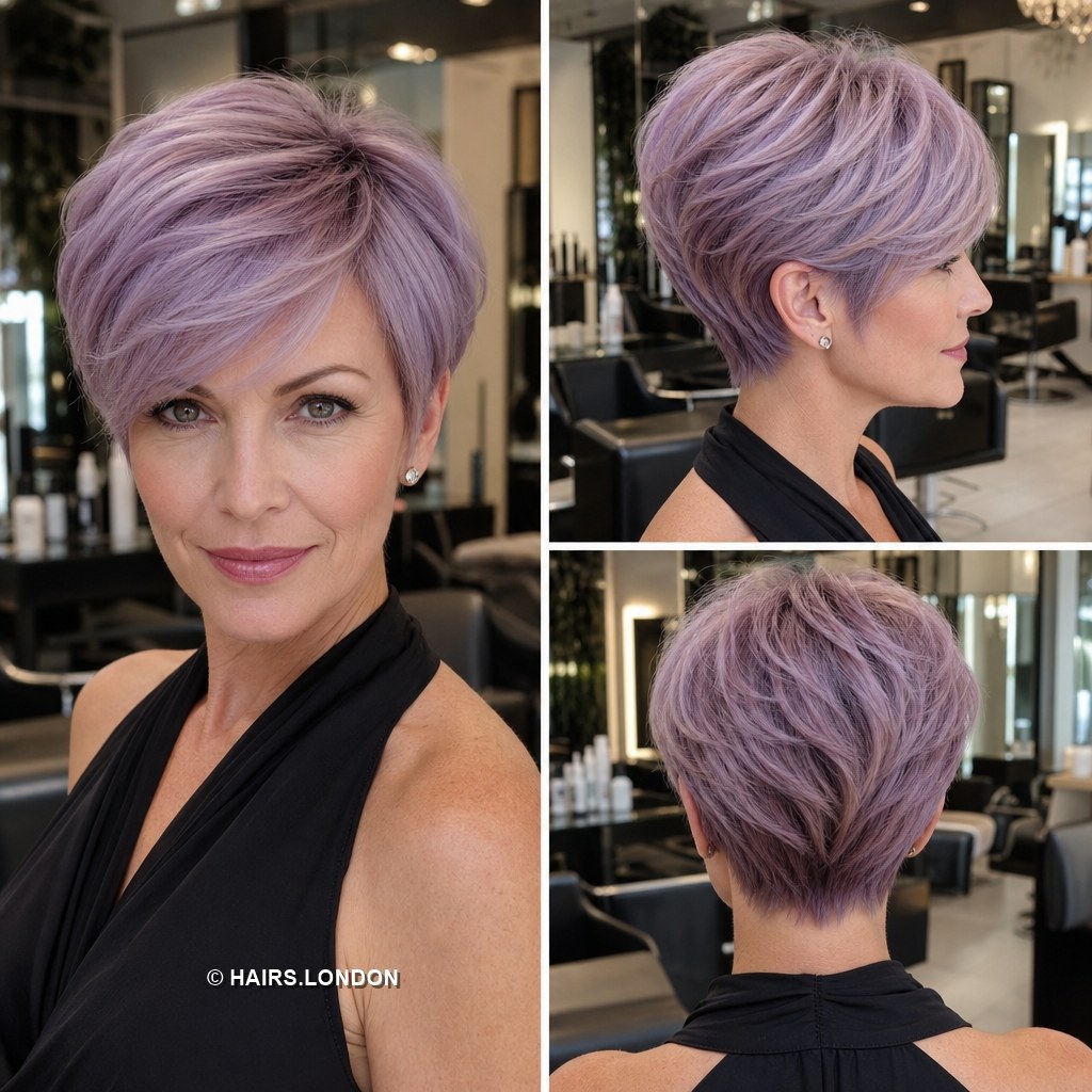 Lilac Feathered Pixie