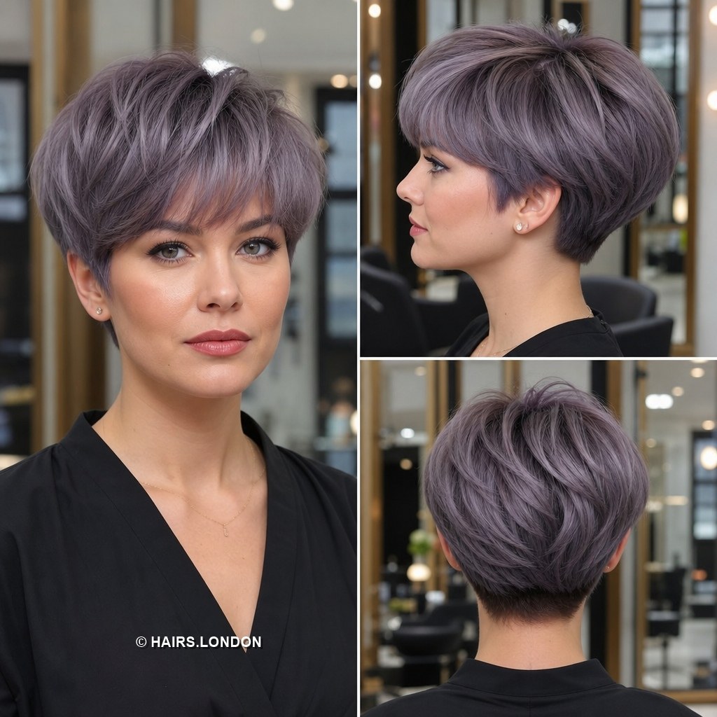 Muted Violet Bixie