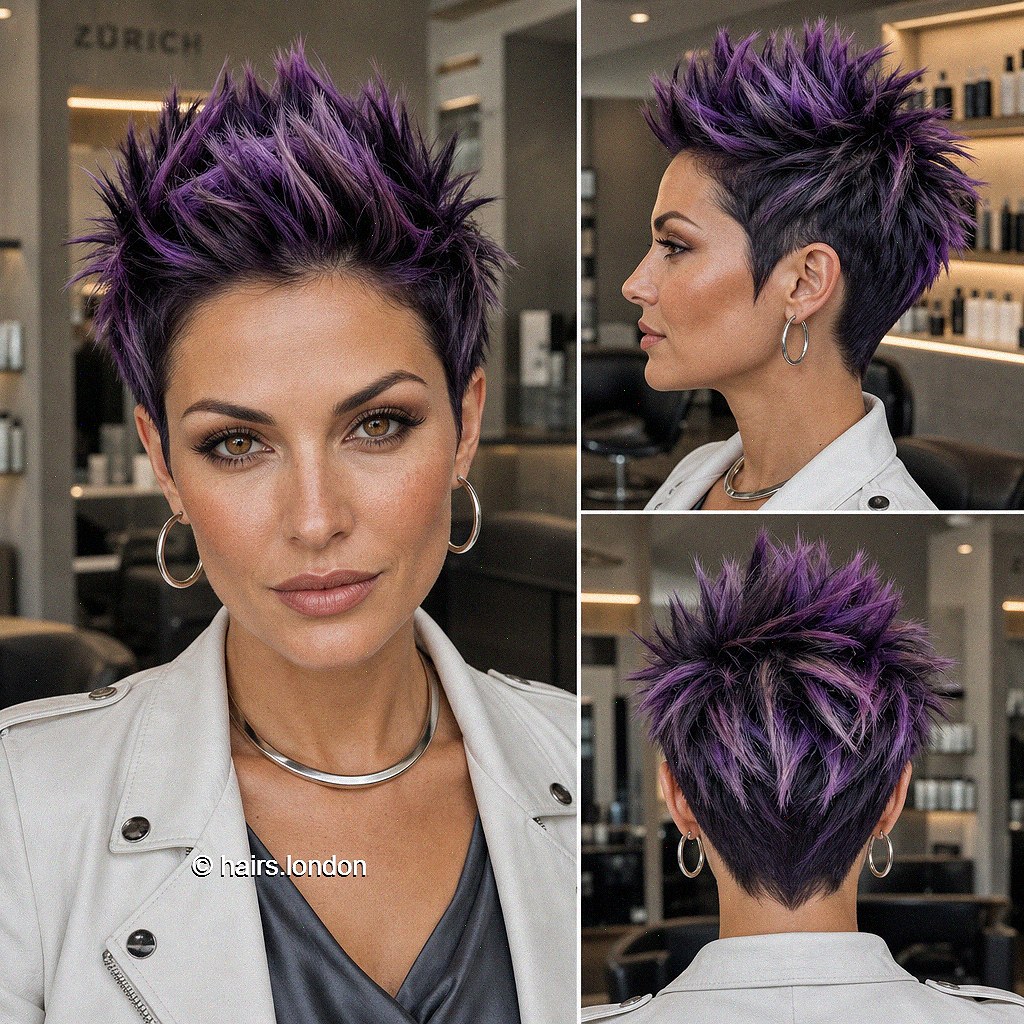 Orchid Spiky Pixie