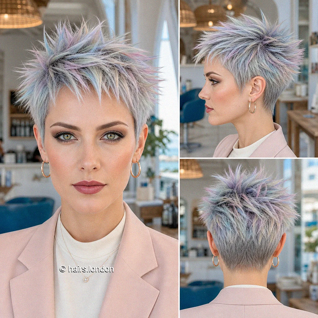 Pastel Silver Pixie