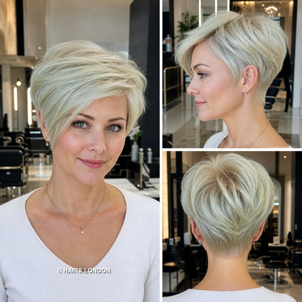 Pearl Blonde Pixie