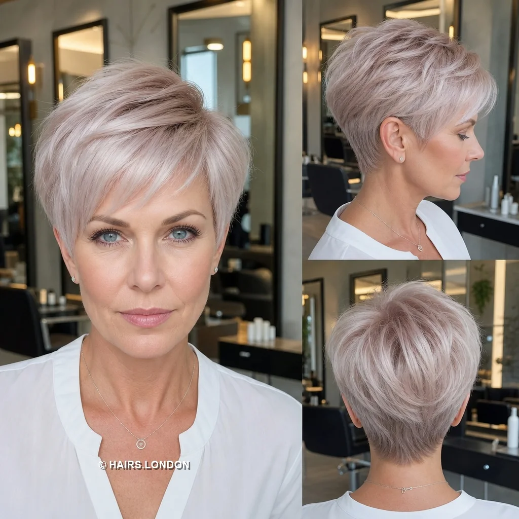 20 Edgy Pixie Haircuts with Spiky Texture, Tapers and Bold Color Pearl Soft Pixie