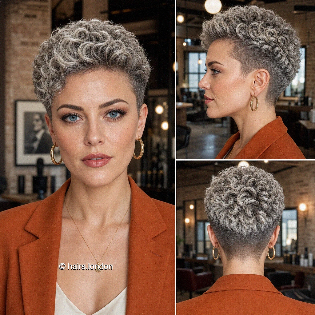 20 Textured Pixie Haircuts with Bold Colors and Soft Curls Short Curly Pixie
