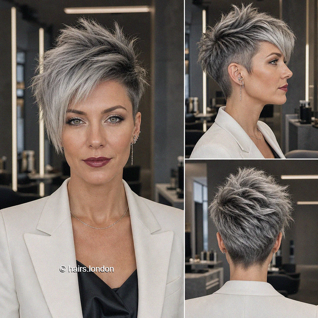 Silver Feathered Pixie