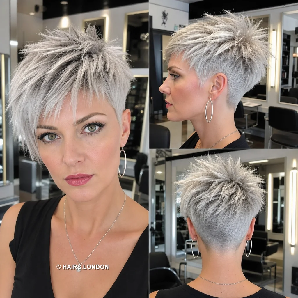 Silver Feathered Pixie