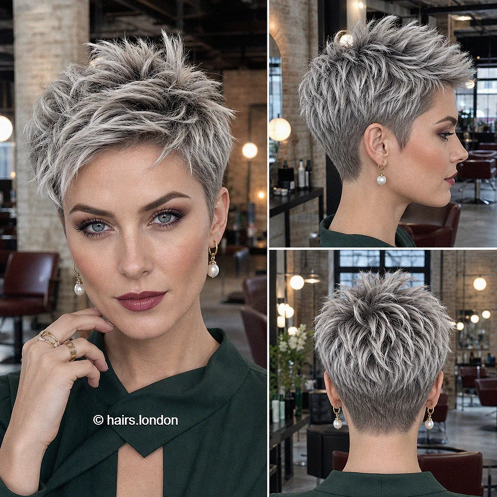 Silver Feathered Pixie