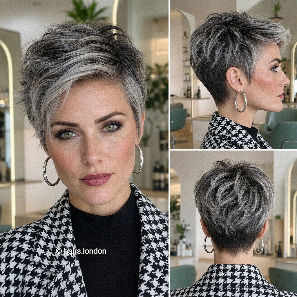 Slate Layered Pixie