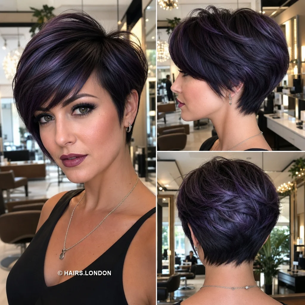 Violet Layered Pixie