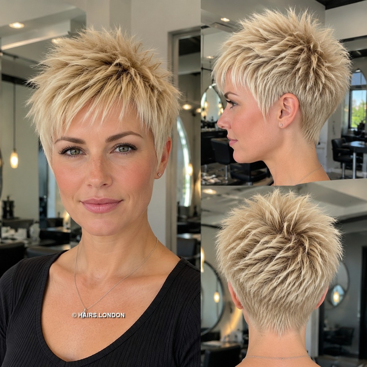 Wheat Spiky Pixie
