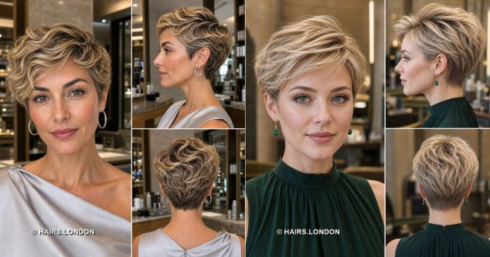 19 Blonde Pixie Haircuts with Honey Highlights and Soft Texture