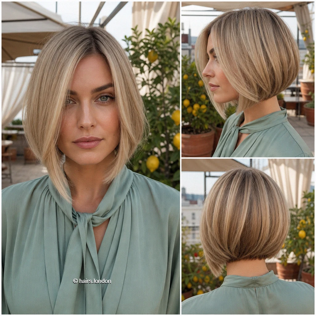 20 Blonde Bob Haircuts, From Sleek Jawline Shapes to Airy Short Layers Ash Angled Bob