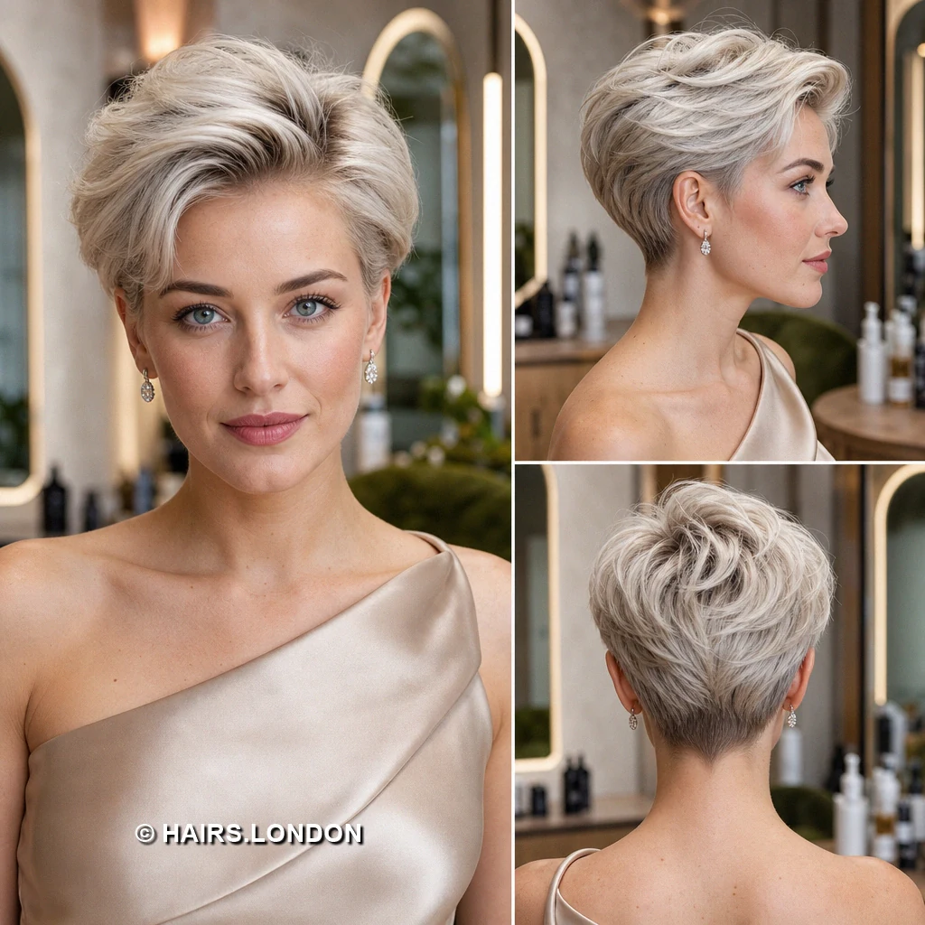 18 Ash Blonde Pixie Cuts with Shape, Texture, and Soft Contrast Ash Feathered Pixie