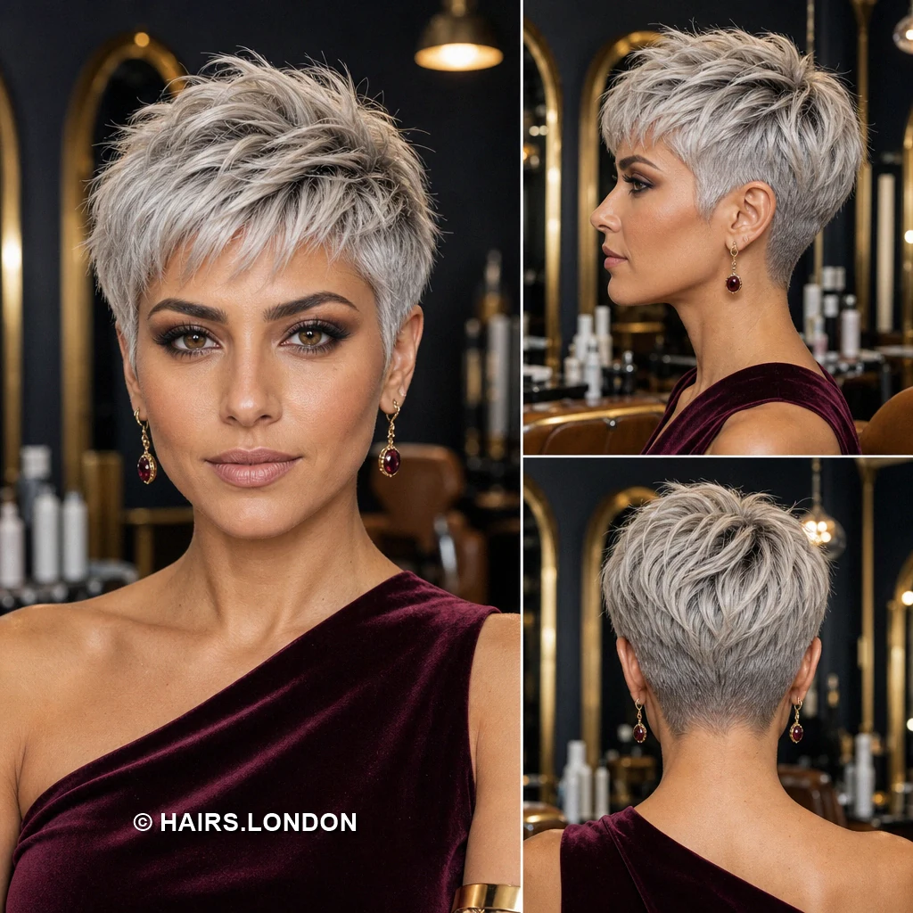 19 Ash Blonde Pixie Haircuts with Shape, Texture, and Lift Ash Highfront Crop