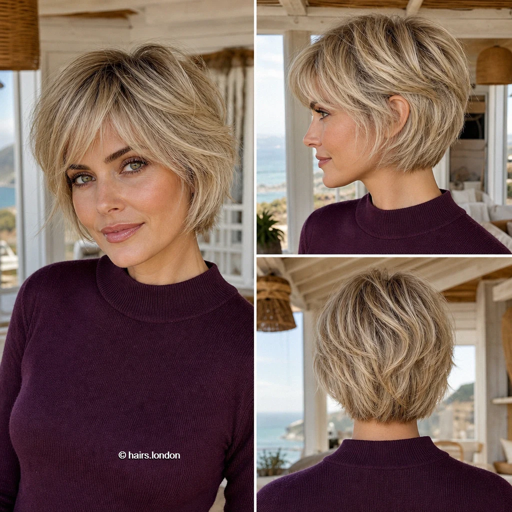 Ash Layered Bob