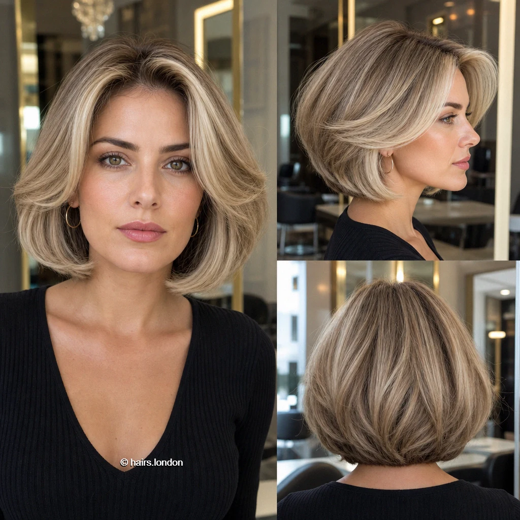 20 Blonde Bob Haircuts, From Rounded Shapes to Airy Layers Ash Rounded Bob