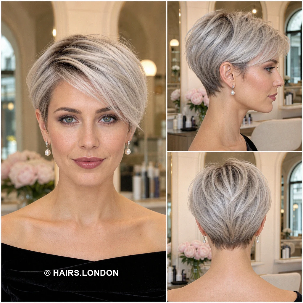 18 Ash Blonde Pixie Cuts with Shape, Texture, and Soft Contrast Ash Rounded Pixie