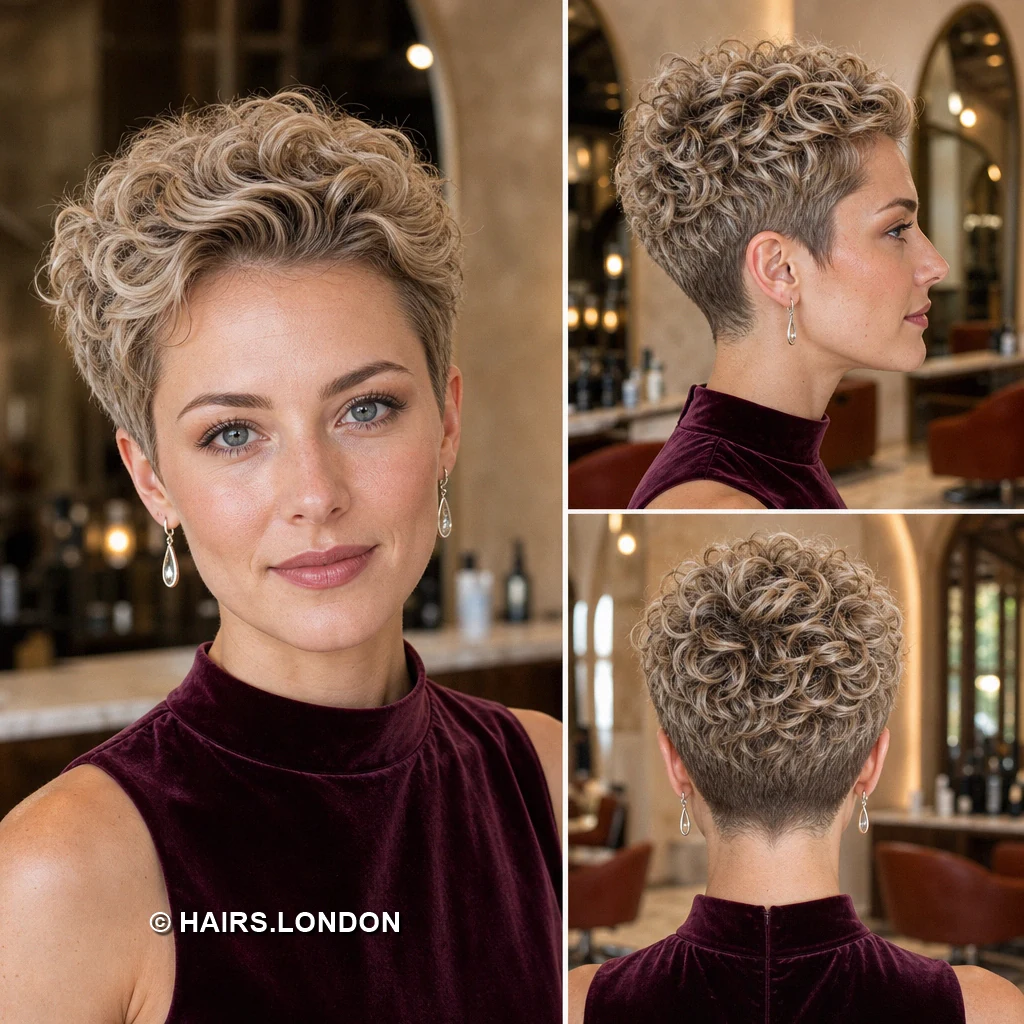 20 Curly Pixie Haircuts with Color and Shape to Inspire Your Next Cut Ash Sculpted Curls