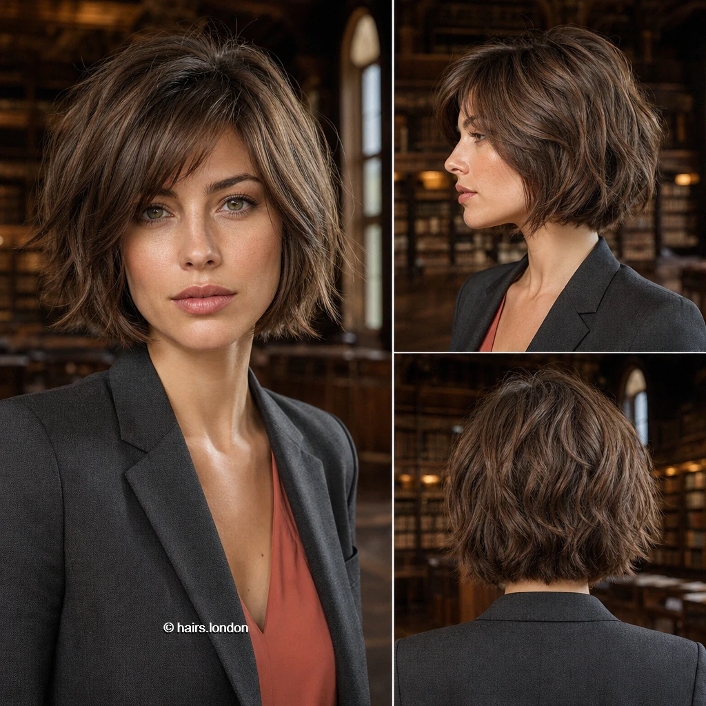 20 Bob Haircuts: Angled, Graduated and Textured Ideas Ash Shaggy Bob