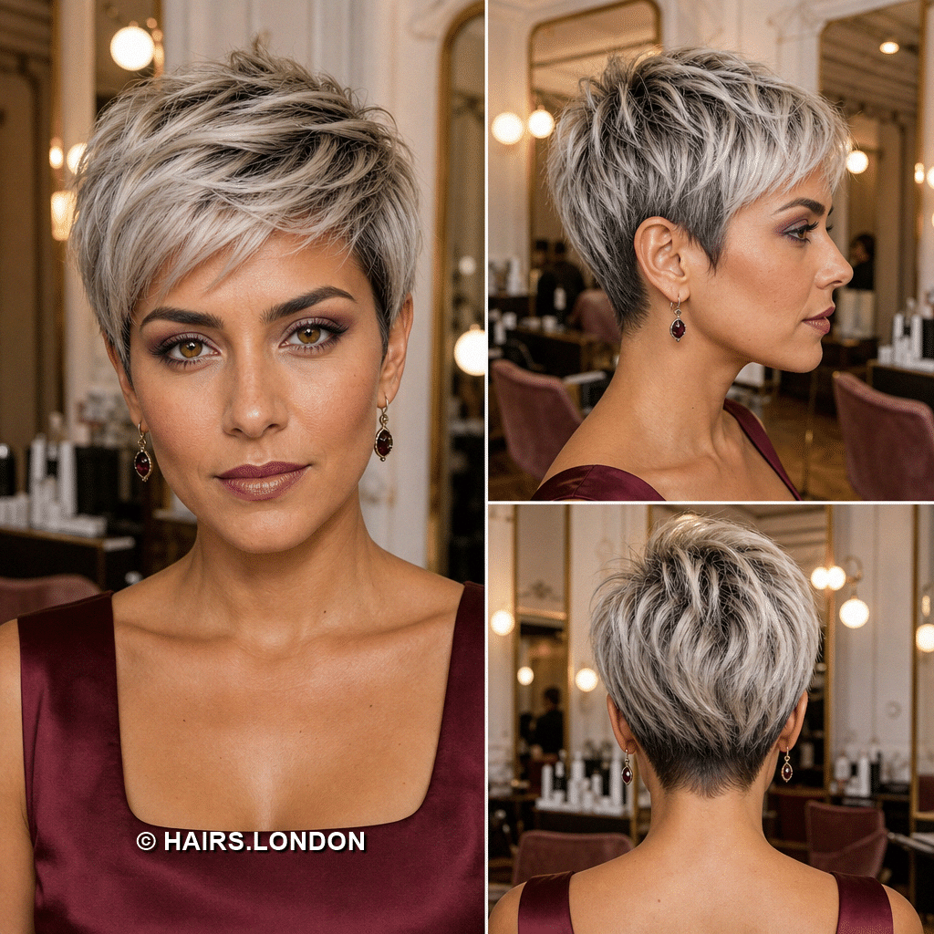 ash silver choppy