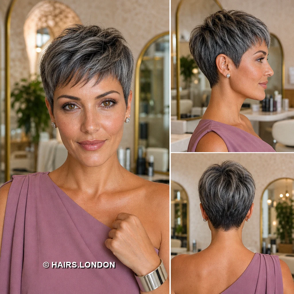 Ash Silver Spikes