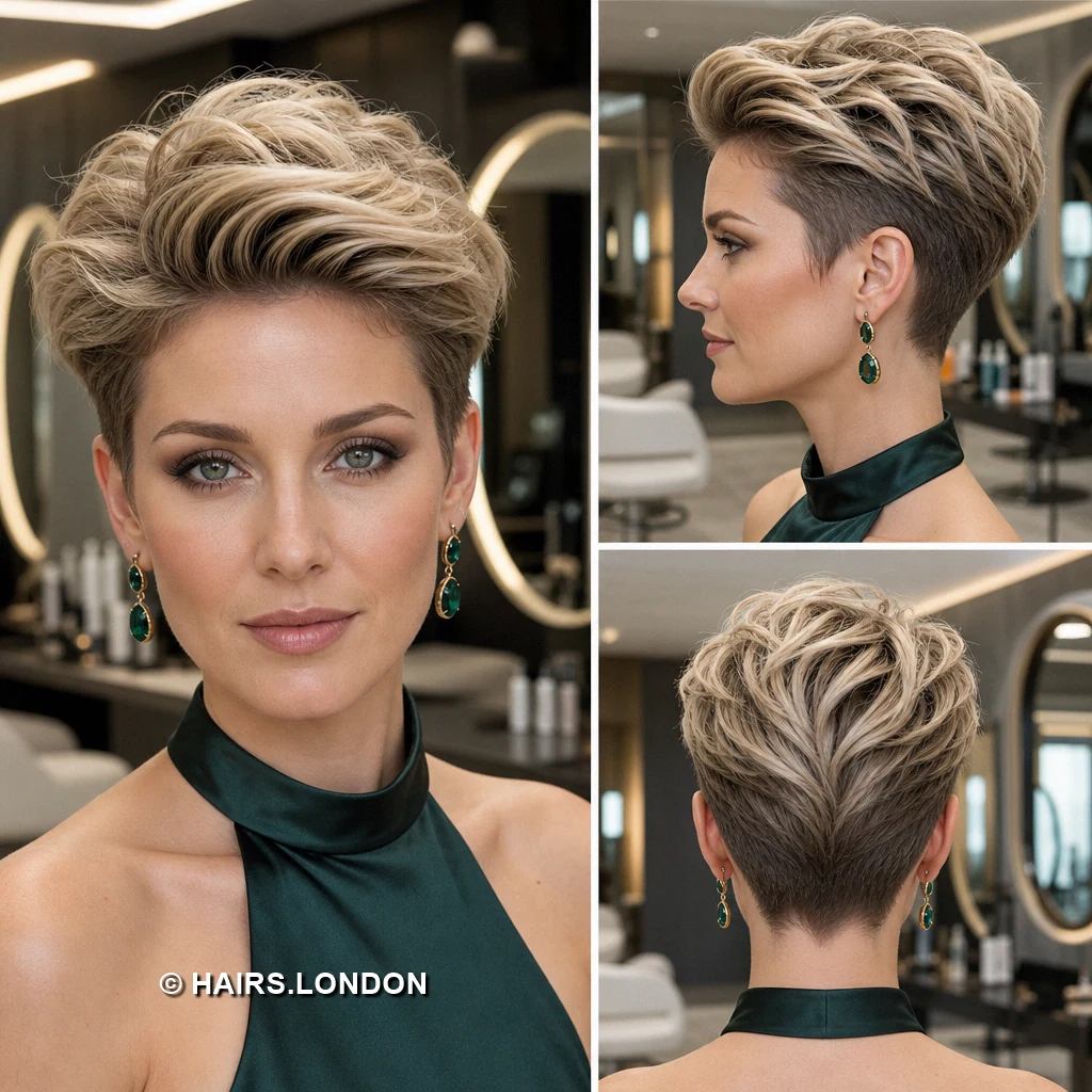 19 Textured Pixie Haircuts with Sweeping Fringes and Lifted Crowns Ash Tousled Crest