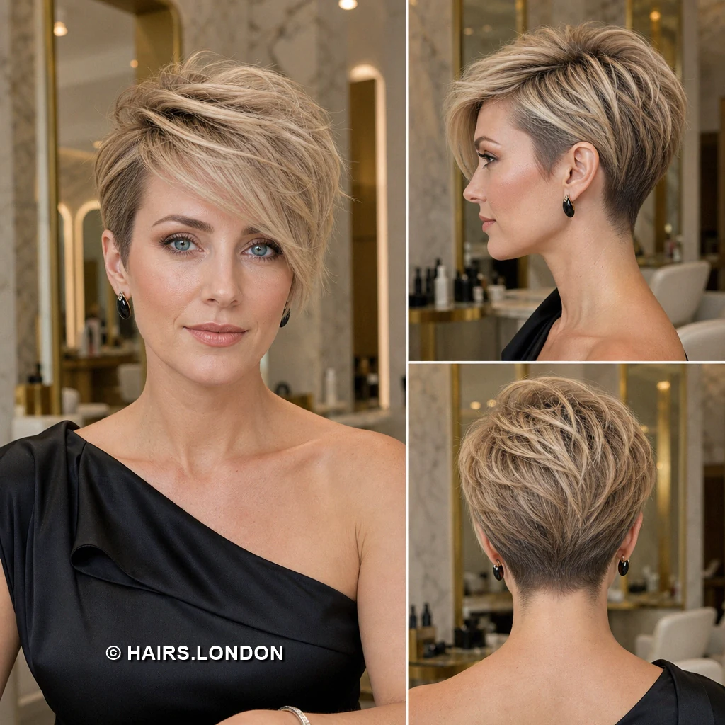Ash Tousled Pixie