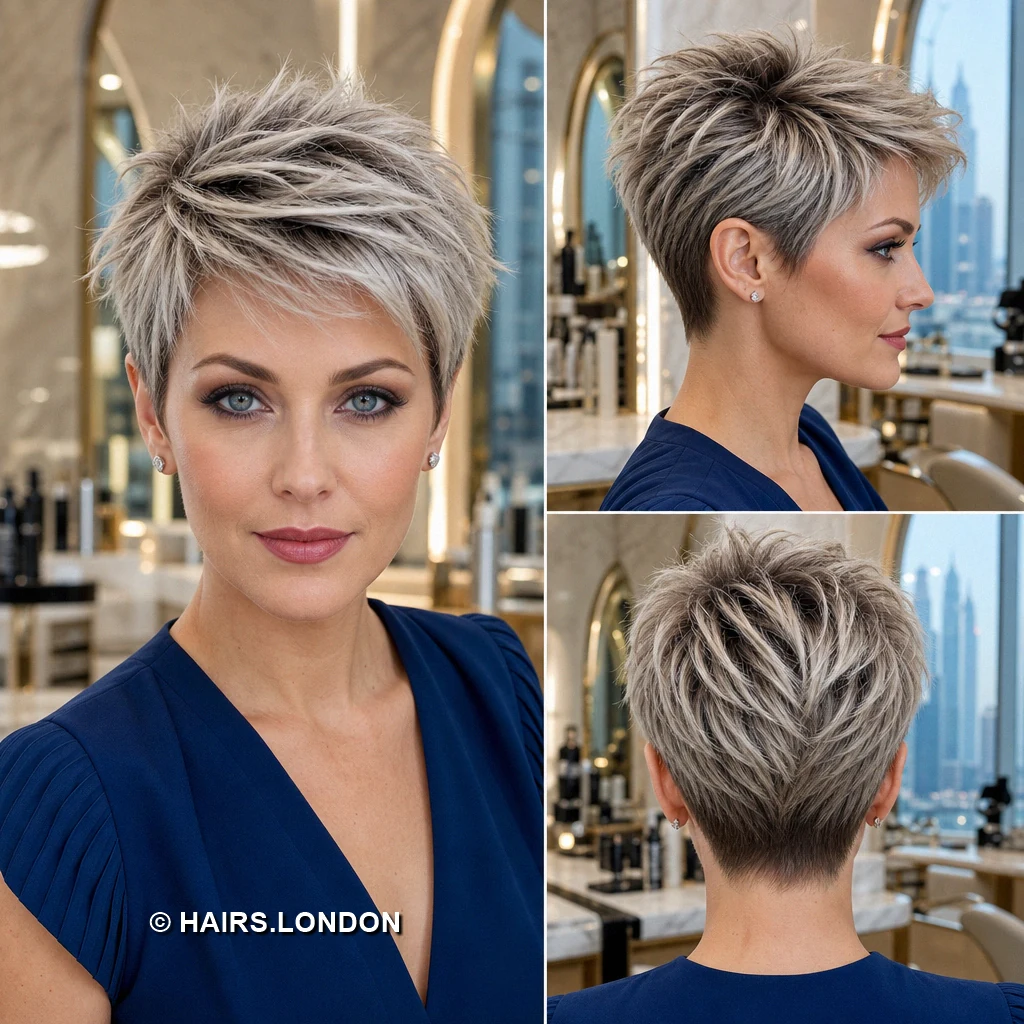Ashsilver Rolled Pixie