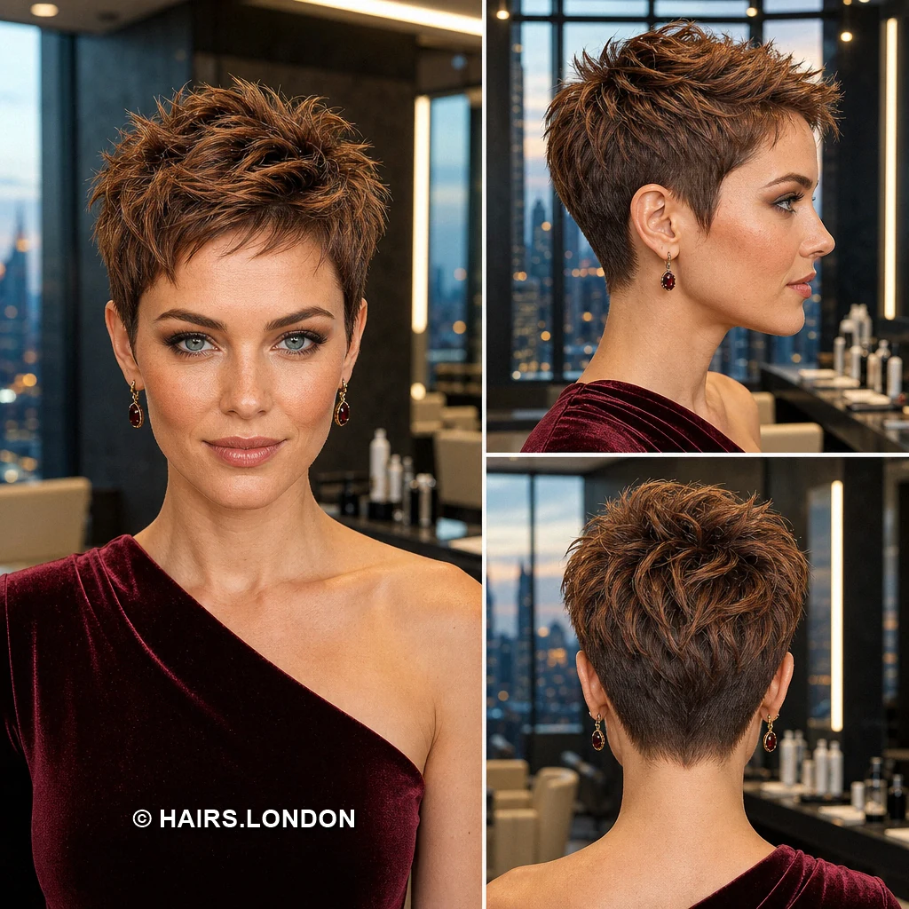 Auburn Brushup Pixie
