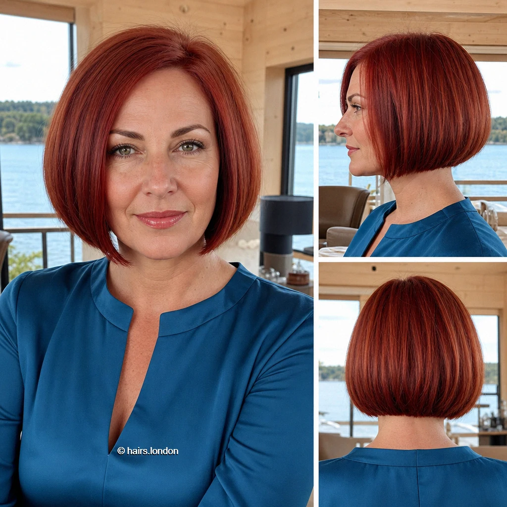 Auburn Domed Bob