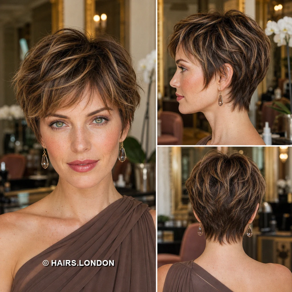Auburn Featherfringe Pixie
