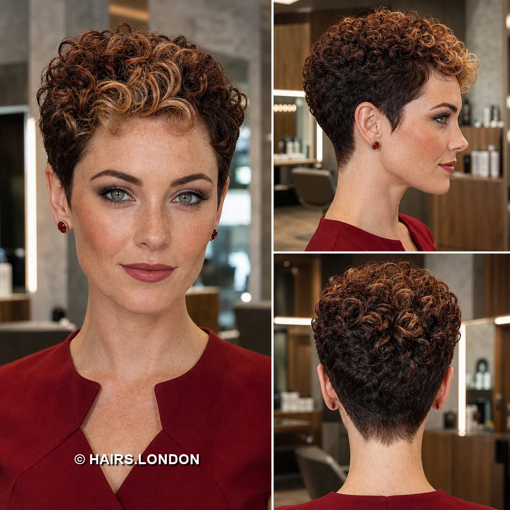 Auburn Swooped Undercut