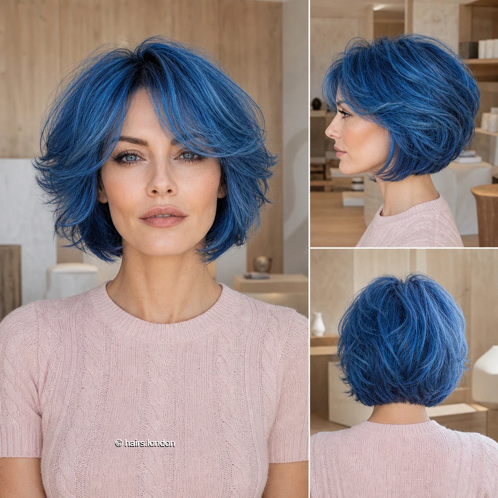 Azure Feathered Bob