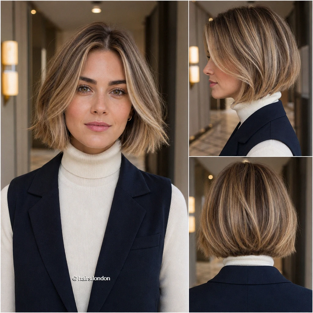 20 Bob Haircuts with Shape, Movement, and Color Inspiration Beige Airy Bob