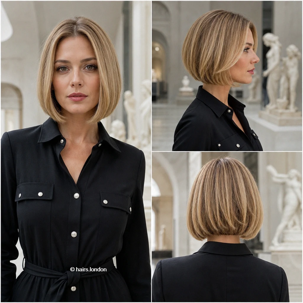 Beige Framing Bob