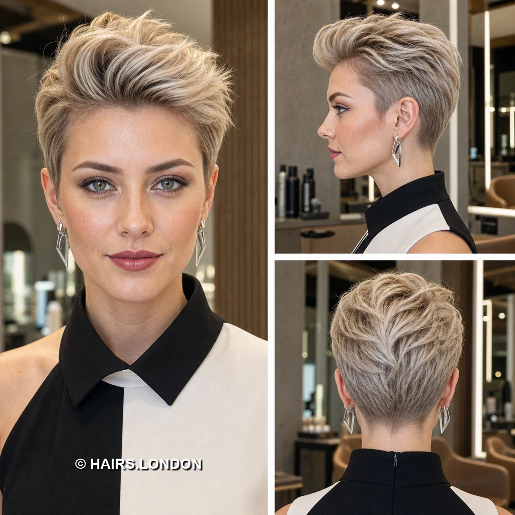19 Textured Pixie Haircuts with Sweeping Fringes and Lifted Crowns Beige Fullsweep Pixie