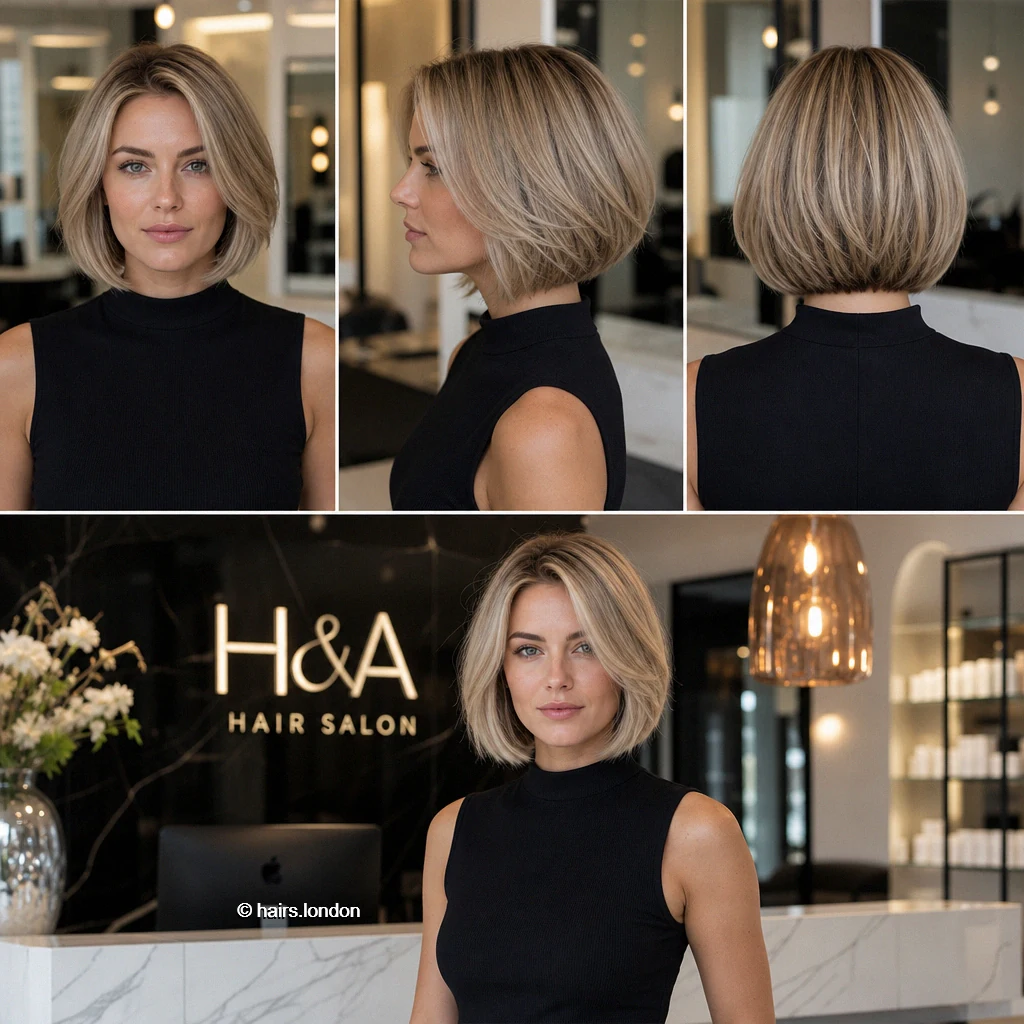 20 Bob Haircut Ideas, From Rounded Shapes to Airy Layers Beige Graduated Bob