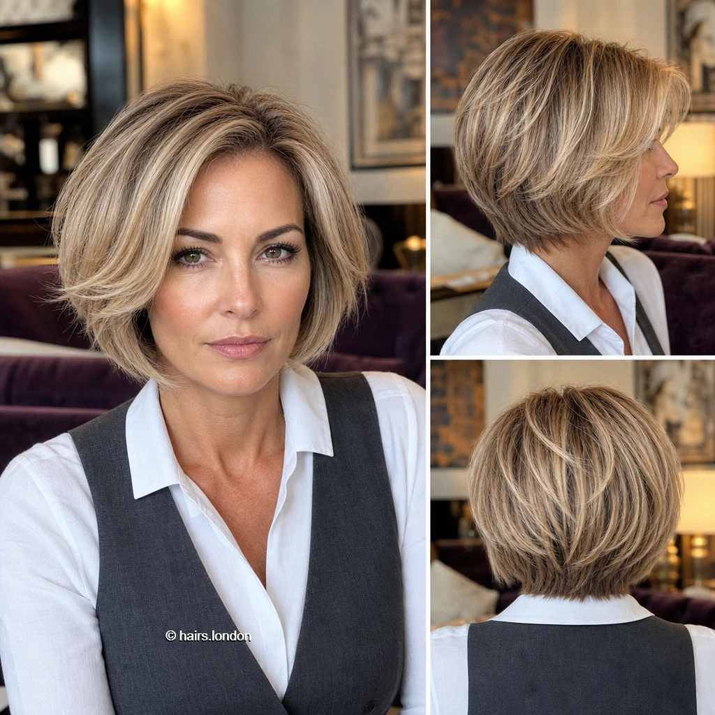 Beige Graduated Layers