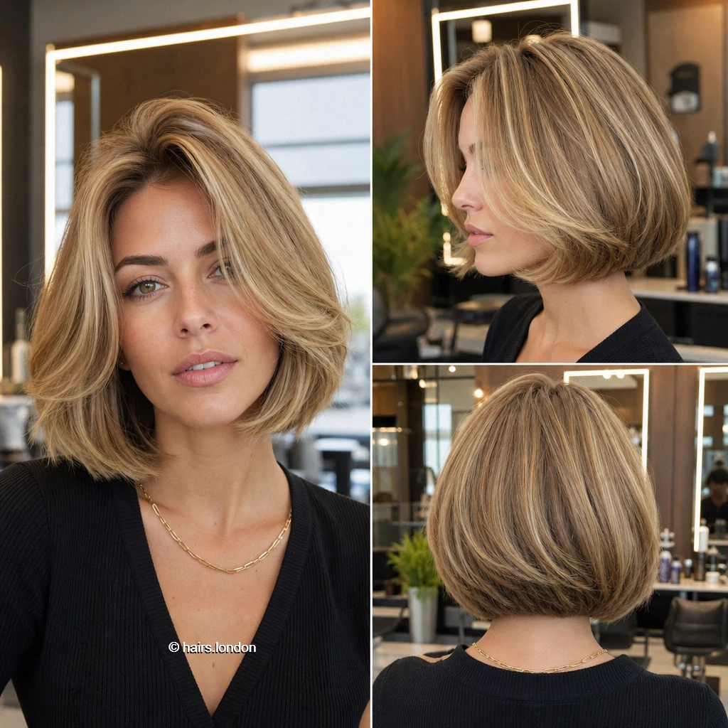 20 Blonde Bob Haircuts, From Rounded Shapes to Airy Layers Beige Layered Bob