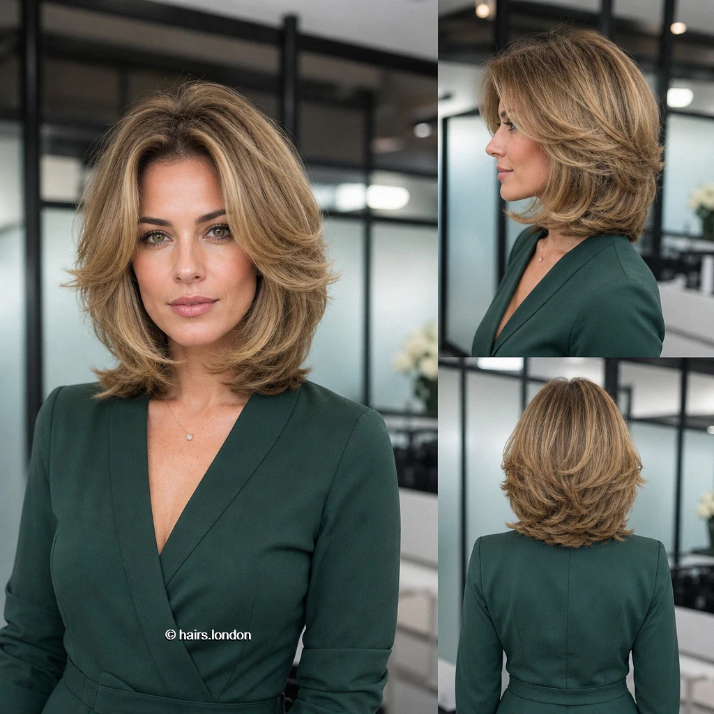 20 Bob Haircut Ideas: Rounded, Layered and Textured Shapes Beige Layered Lob